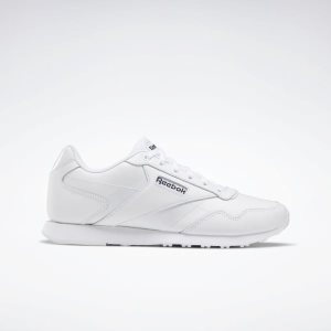 Adidasy Damskie Reebok Royal Glide LX Białe/Czarne/Białe PL 03EDPLR